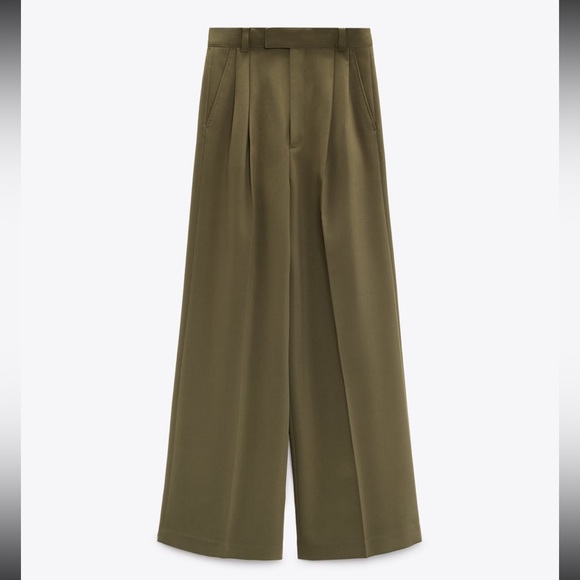 ZARA khaki pants - Picture 2 of 7
